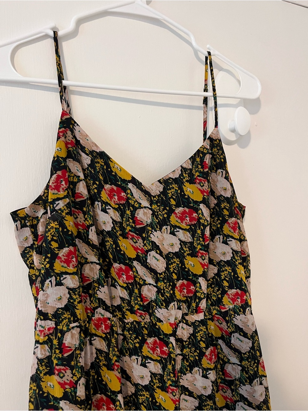 J. Crew Mercantile Sweet Pea Floral Tiered Maxi Dress Womens Size 8 - Picture 3 of 13
